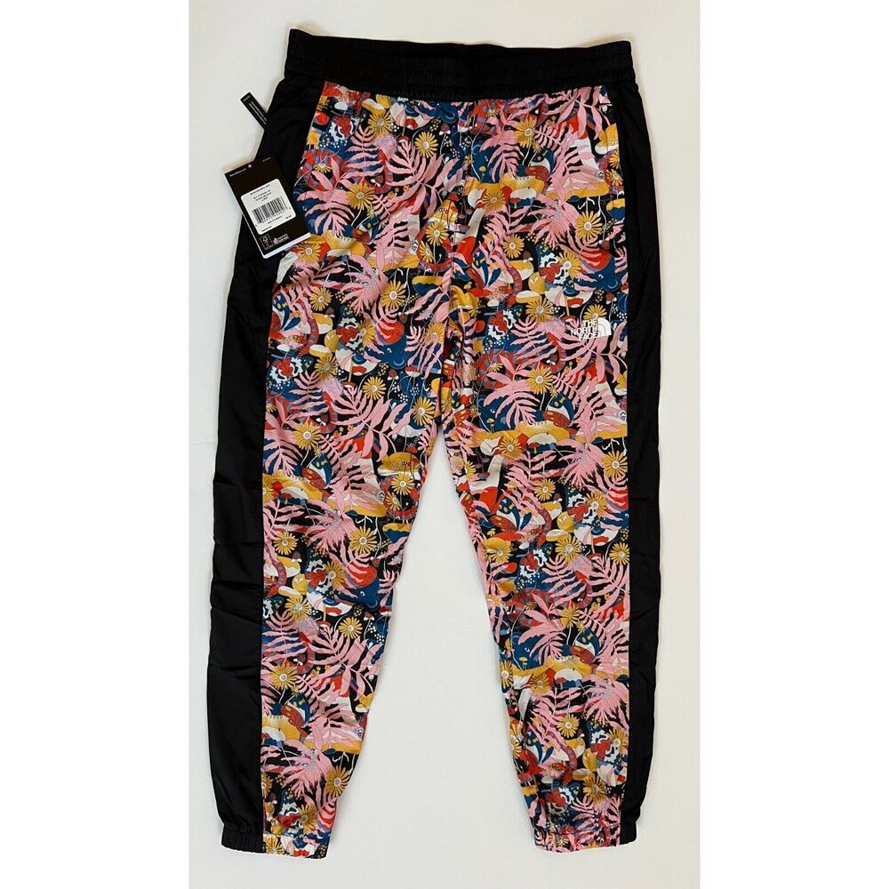 The North Face Woman's Printed Hydrenaline 2000 Windwall Flowers Pants Size L - Picture 5 of 12